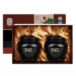 한삼수 6년근 고려홍삼 진액고 500g x 2병 부모님 건강