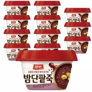 동원 양반 밤단팥죽 12개