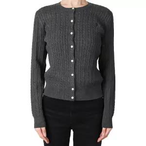 폴로랄프로렌 여성 미니 케이블 가디건 윈저헤더 성인사이즈 313543047 080 L-XL
