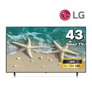 LG TV 43인치 43UT7550 4K UHD LED 스마트 티비 수도권벽걸이설치_상하고정형브라켓포함