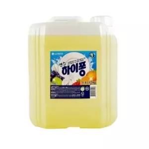 (11.8L) LG 생활건강 센스 하이퐁 12kg/음식점/대용량/기름때/제거/세제/학교/급식/대형/주방/조리실/요식