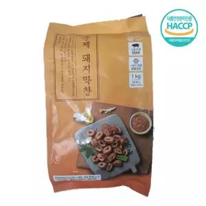 대용량 훈제 돼지막창 1KG (소스포함) 가정 간편조리 술안주
