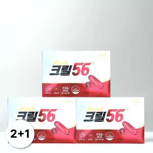펄세스 크릴56 오메가3 3박스 (90캡슐)