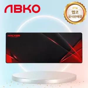 앱코 해커 Red Carbon 게이밍 장패드