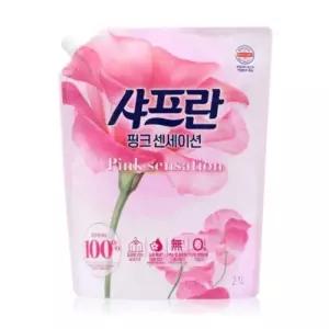 엘지생활건강 샤프란 핑크센세이션 리필 2.1L 6개