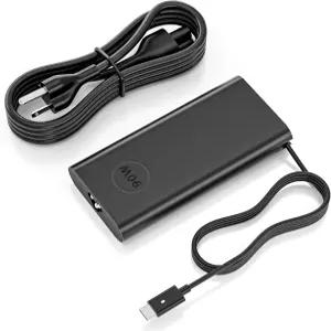 HAIYUNWU 90W USB C 노트북 충전기 Dell XPS 13 Latitude 3400 3410 3500 5289 5300 5411 5420 5421 5431