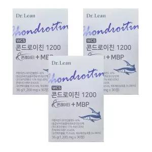 [셀러허브]닥터린 콘드로이친 1200 콘레이티 + MBP 1200mg x 30정 3박스 VKS (S32967395)