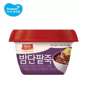 [하프클럽/동원]동원 양반 밤단팥죽 285g12개