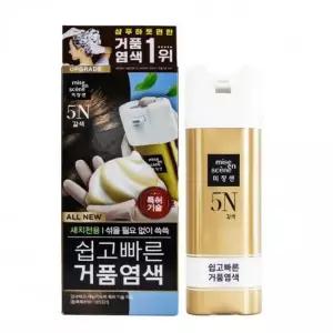 거품 염모제 빠른 갈색 염색제 쉽고 간편한 헤어컬러 간편 쉬운 새치 멋내기 머리카락