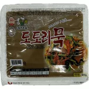 다람쥐 마을 도토리묵 400 gX 10개(BOX)  (LIVING SENSE)