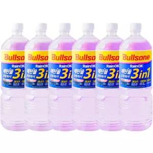 불스원 레인OK 3in1 에탄올 코팅 워셔액 1.8L x6개
