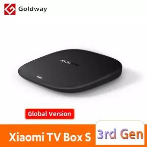 글로벌 버전 Xiaomi TV Box S 3세대 4K Ultra HD Bluetooth 5.2 Wifi6 32GB ROM Google TV Google Assistan