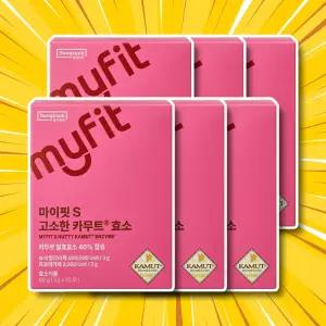 동국제약 마이핏S 고소한 카무트 효소 3g 30포 6개
