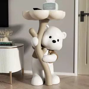 곰 인형 디자인 대형 곰인형 거실 장
