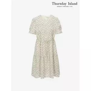 [써스데이아일랜드][Thursday Island] 플라워 패턴 미니 원피스(T244MOP261W)