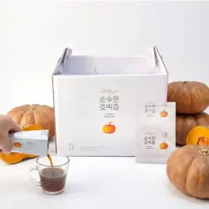 물섞지 않은 진한 호박즙 100ml 순수건강원 건강즙 30포