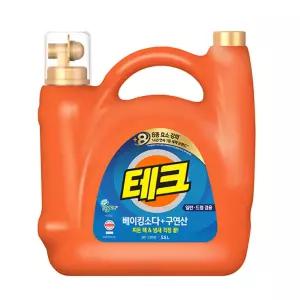 테크 베이킹소다구연산 일드겸용 대용량 액체세제 5.5L, 1개