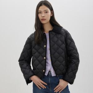 [AK분당점] [씨씨콜렉트] 코듀로이 배색 퀼팅 경량 다운_C261PSG801