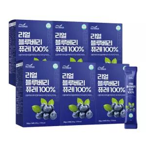 뉴트리너스 리얼 블루베리 퓨레 100% (20ml x 14포) 6박스