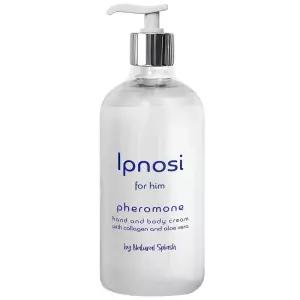 Ipnosi 남성용 페로몬 바디 크림, 손과 몸을 위한 자신감 부스팅 하이드레이팅 로션, 알로에 및 콜라겐으로