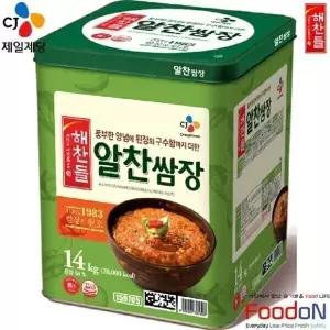 CJ제일제당 해찬들 알찬쌈장 14kg120307