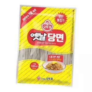 오뚜기 옛날당면 1kg 쫄깃한 잡채당면 고구마전분 찜닭 한식당면 당면사리 식당 음식점
