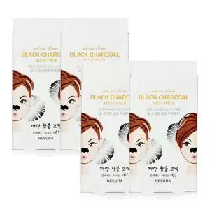네슈라 스킨후리 까만 참숯 코팩 8매입X4팩