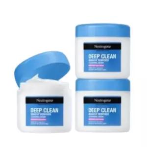 뉴트로지나 딥클린 클렌징 크림 285ml, 3개