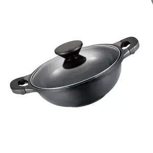 PN풍년 펄블랙주물IH 전골냄비 26cm 칼국수 낮은 나베 부대찌개