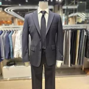 국내 정품 레노마 renoma 프리미엄 S/S 쉐도우 체크 네이비 수트 RQAMSJ26A