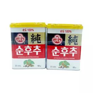 오뚜기 순후추 후추 후추가루 흑후추 100 100gx2입