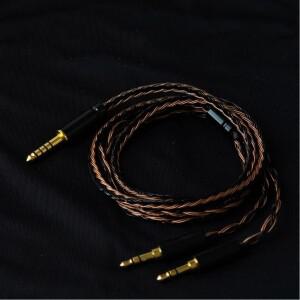 HIFIMAN HD400se Edition XS Arya Ananda 업그레이드 케이블 4.4mm 밸런스드 16코어 HiFi 헤드폰 와이어 O