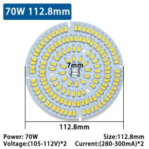 LED COB 칩 36W 50W 70W 100W 패널 조명 원형 천장 부품  백색 광산 램프용
