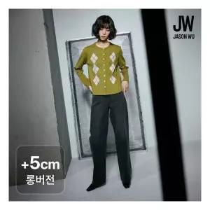 제이슨우 26SS Rina 루즈 플레어 커브드 데님 _ 그레이 +5cm LNG 롱 ver. [런칭 가격 69,900원]