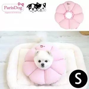 강아지 고양이 핑크 S 애완용 넥카라 넥쿠션 넥워머