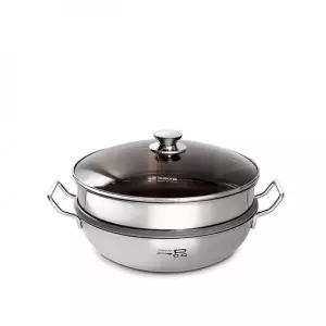 통3중 스텐 찜냄비 찜솥 24cm 스텐찜기