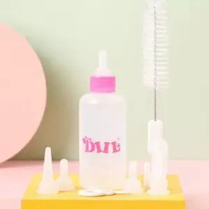 새끼 강아지 애기 고양이 우유병 젖병 세트 60ml 애완동물
