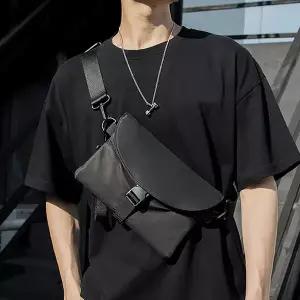 [트래블라라] 미니멀리즘 데일리 해외여행 여행 보조 여권 버클 사각 크로스백