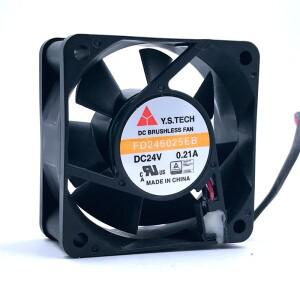 정품 냉각팬 Y.S.TECH FD246025EB DC24V 0.21A