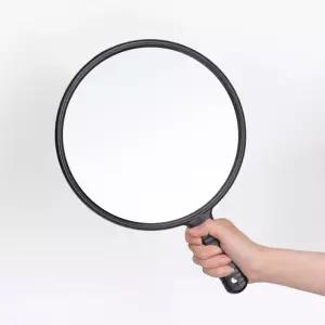 CNS 대형 사각거울 미용실 거울 손잡이거울 메이크업