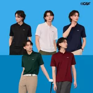 [무료배송] 26SS 르까프 남성 데일리 쿨 반팔카라티 5종
