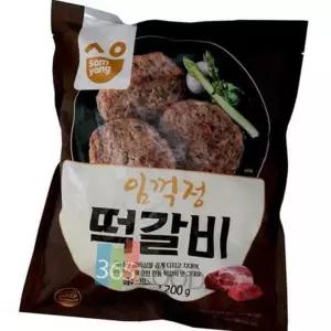 (다올)삼양 떡갈비 1200g 간편조리 즉석음식