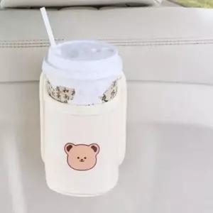 차량용 컵홀더 컵받침 죄석 클립형 컵꽂이 등받이 컵수납 물컵홀더