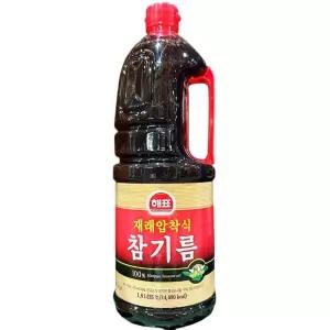 업소용 식당 식자재 재료 해표 참기름 재래압착 1.8L