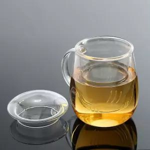 유리 찻잔 커피잔 내열 티잔 차향 차잔 티머그 500ml