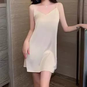 여성 슬립 잠옷 끈나시 원피스 파자마 홈웨어 실내복 캡나시