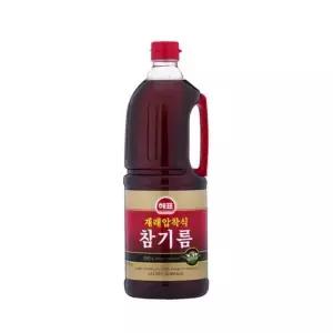 해표 재래압착식 참기름 1.8L