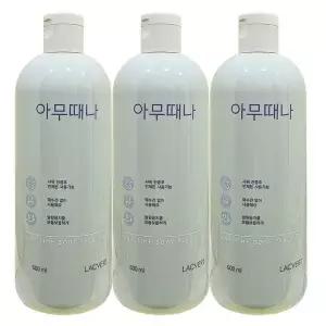 [하프클럽/셀러허브_뷰티]라끄베르 아무때나 때필링 500ml  3개 JG