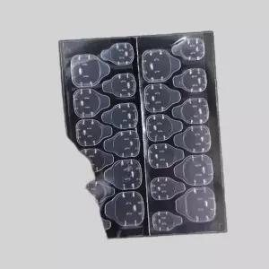실리콘 네일 팁 연장 양면 24pcs 테이프 DD-11798 스티커