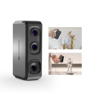 3D 프린터용 3D Makerpro 휴대용 3D 스캐너, 0.02mm 고정밀 정밀도, 흔들림 방지 렌즈가 장착된 10FPS 스캐닝 라이트닝, Win10 / MacOS용 휴대용 3D 스캐너 - Seal Lite 표준 버전
